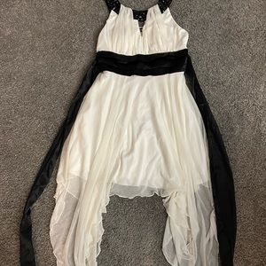 Black and White Dress
